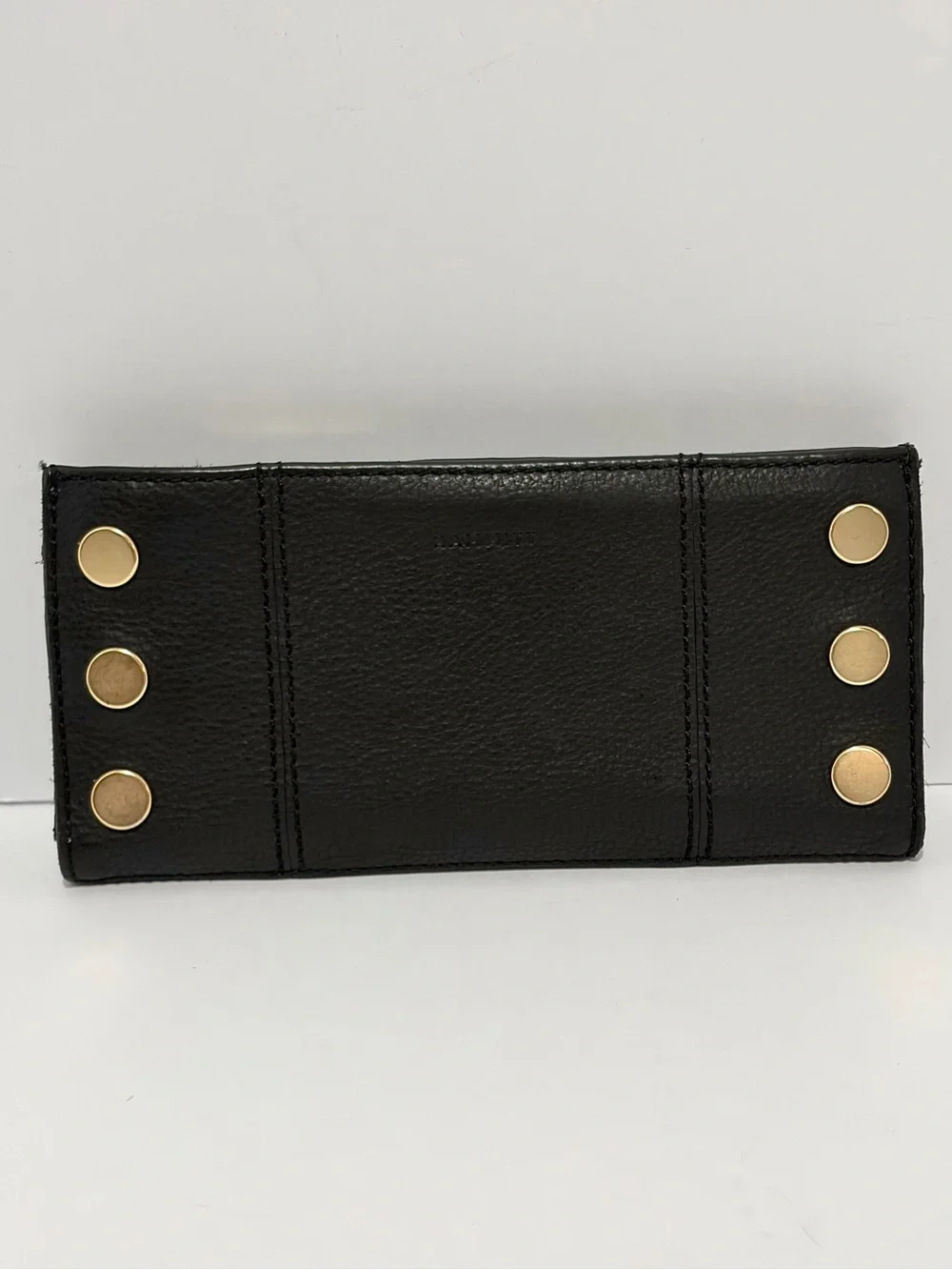 Hammitt 110 North In Black Leather With Brushed Gold Hardware